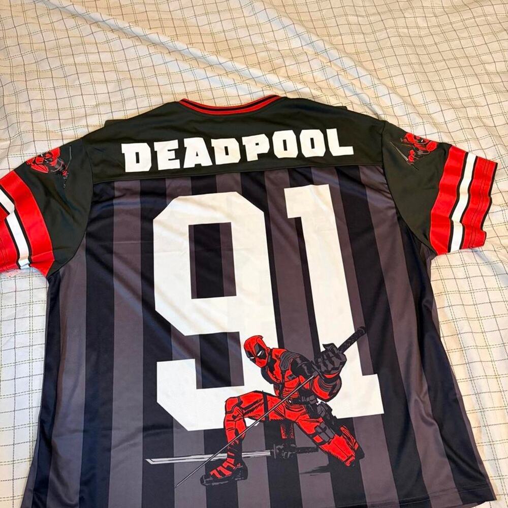 Marvel Deadpool Multicolor Jersey Size 3XL